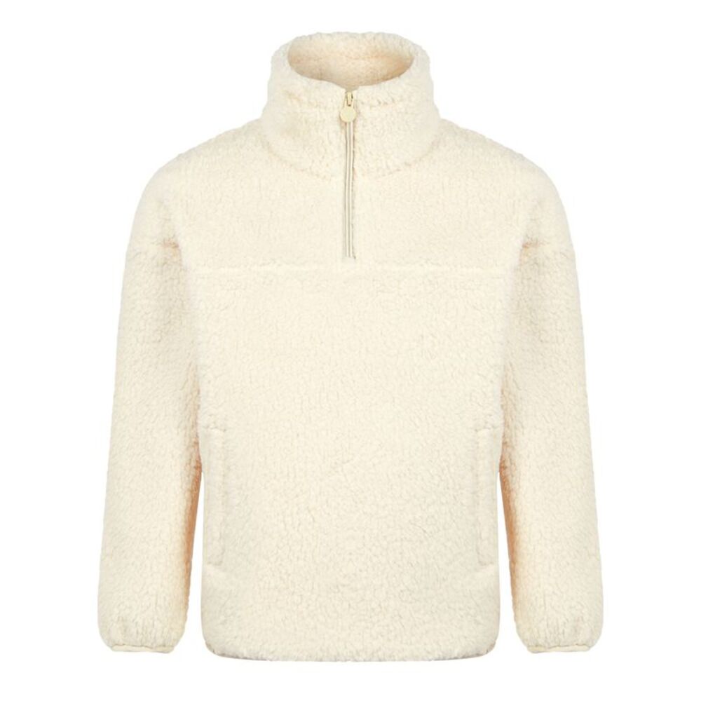 Regatta Childrens/Kids Kaliza Half Zip Fleece Top / Light Vanilla